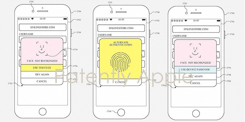 Apple работает над iPhone с поддержкой Face ID и Touch ID одновременно