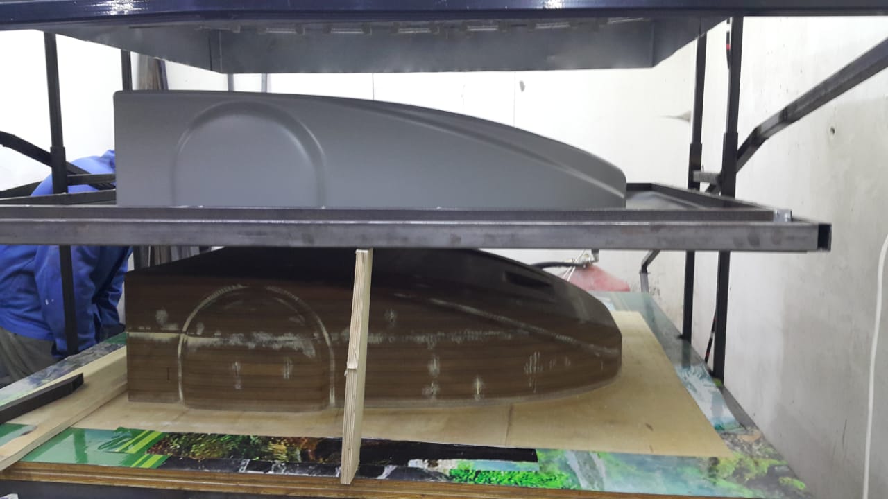 Изготовление корпуса для робота при ограниченном бюджете. Вакуумная формовка - 11 Изготовление корпуса для робота при ограниченном бюджете. Вакуумная формовка - 11