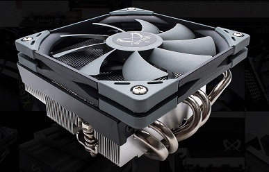 Низкопрофильный кулер Scythe Big Shuriken 3 стал выше, тише и производительнее - 2 Низкопрофильный кулер Scythe Big Shuriken 3 стал выше, тише и производительнее
