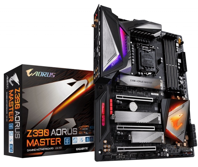 Новая статья: Обзор материнской платы Gigabyte Z390 AORUS Master: взлёт сокола