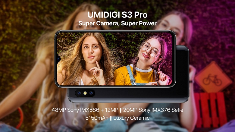 Umidigi S3 Pro получил такую же 48-мегапиксельную камеру, как Huawei Nova 4 и Honor View 20 - 1 Umidigi S3 Pro получил такую же 48-мегапиксельную камеру, как Huawei Nova 4 и Honor View 20