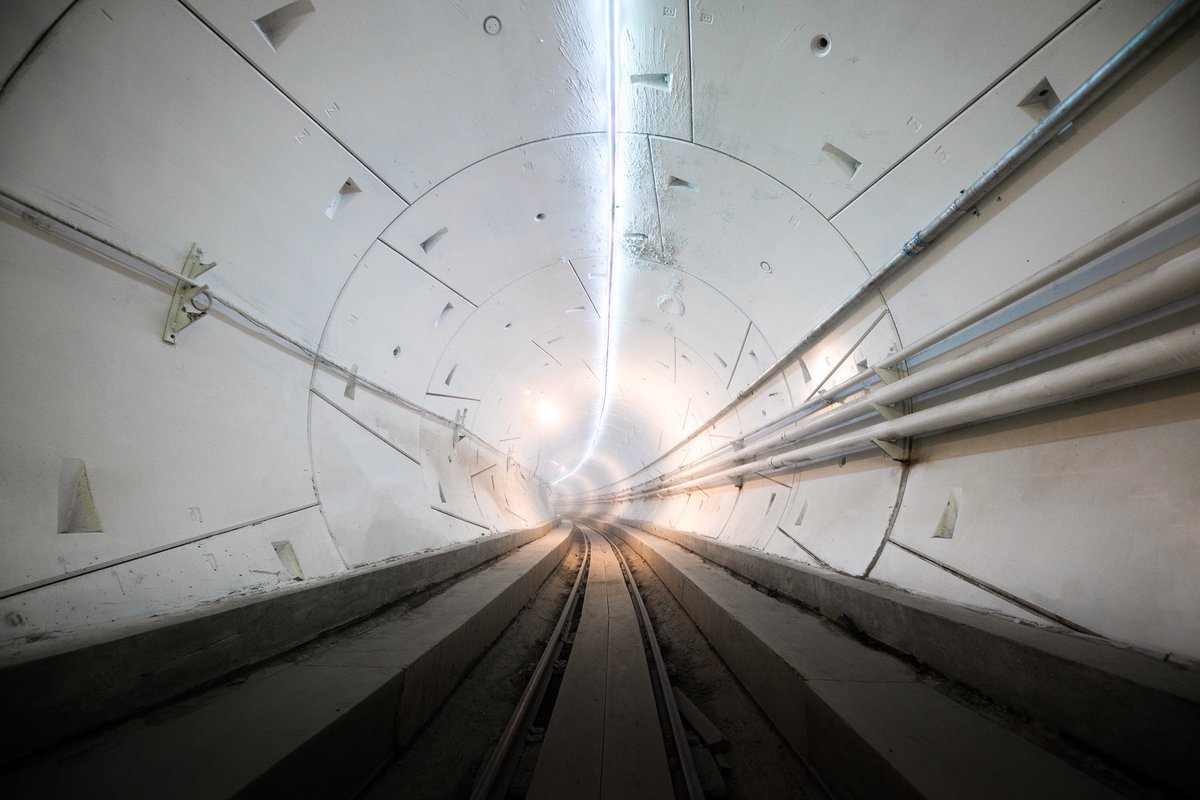 Сегодня ночью в Калифорнии прошло открытие тестового тоннеля от Boring Company - 3