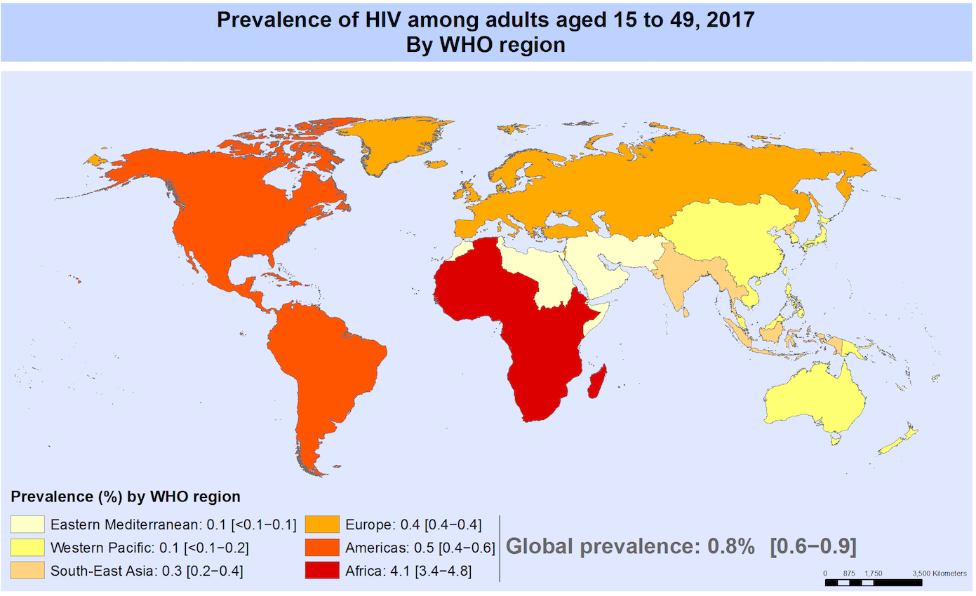 Who regions. Распространенность ВИЧ по странам. Уровень ВИЧ по странам. Карта распространения ВИЧ. Распространение ВИЧ В мире.
