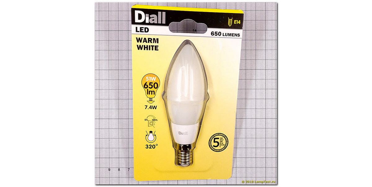 Новые светодиодные лампы Diall - 7