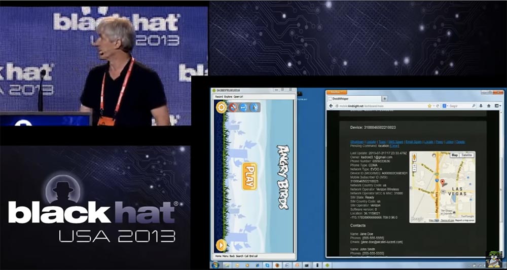 Конференция BLACK HAT. Как сделать шпионский телефон. Часть 1 - 11