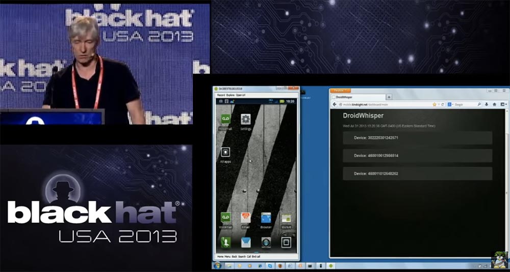 Конференция BLACK HAT. Как сделать шпионский телефон. Часть 1 - 7