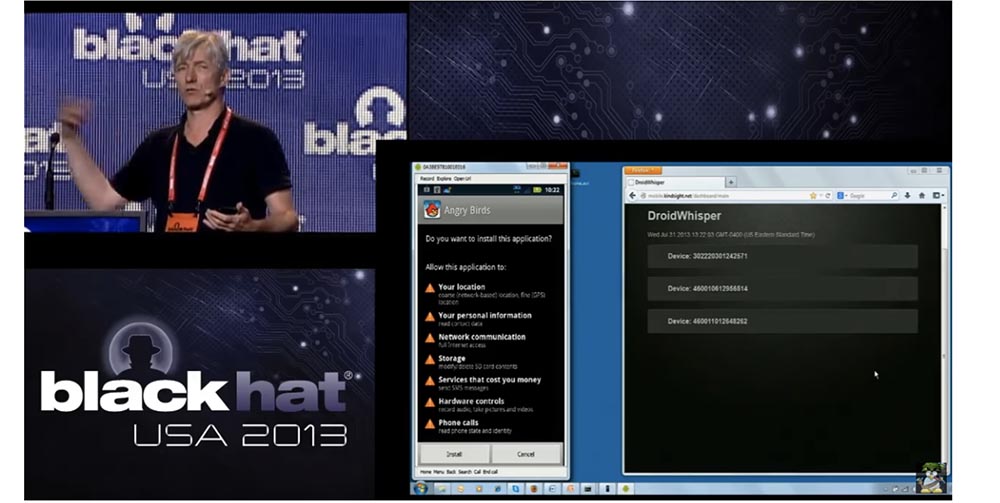 Конференция BLACK HAT. Как сделать шпионский телефон. Часть 1 - 9