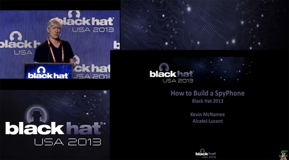 Конференция BLACK HAT. Как сделать шпионский телефон. Часть 1 - 1