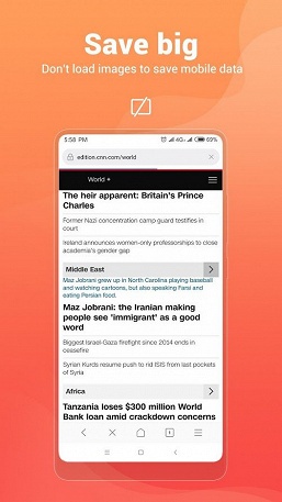 Xiaomi выпустила лёгкий браузер с функцией экономии трафика для всех желающих