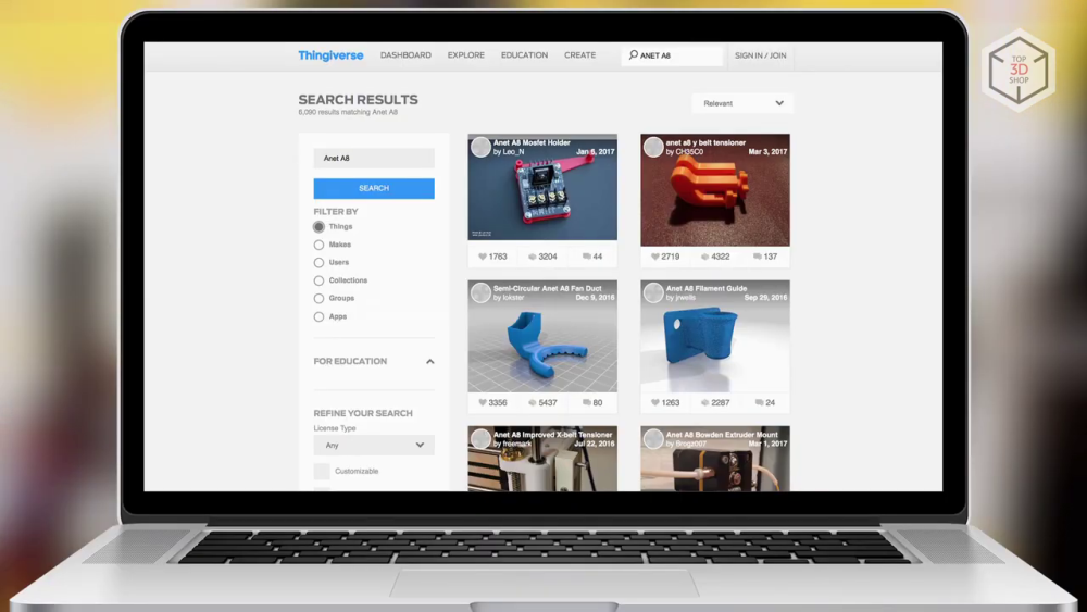 Обзор 3D-принтеров Anet A6 и Anet A8 - 6 Обзор 3D-принтеров Anet A6 и Anet A8 - 6
