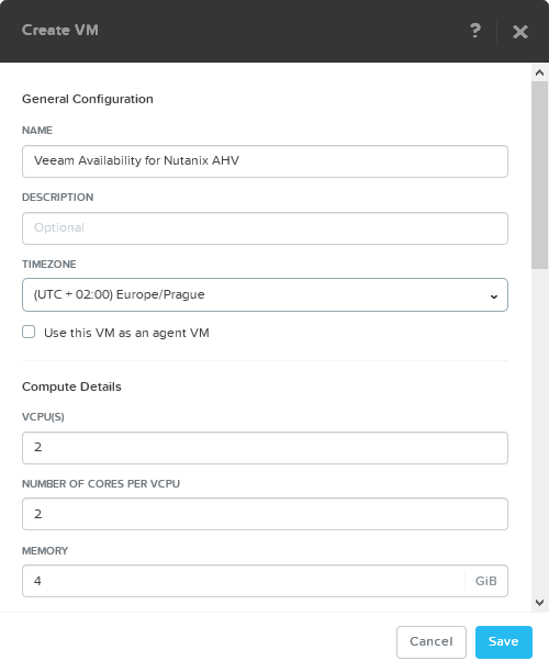 Решение Veeam для бэкапа и восстановления виртуальных машин на платформе Nutanix AHV. Часть 1 - 6