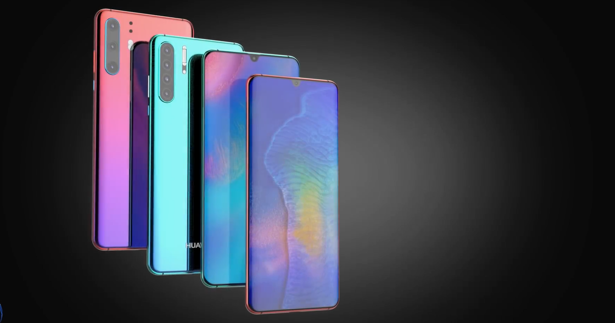 Флагманские Huawei P30 представили в концептуальном видео