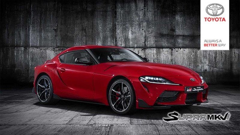 Новую Toyota Supra показали на фотографиях