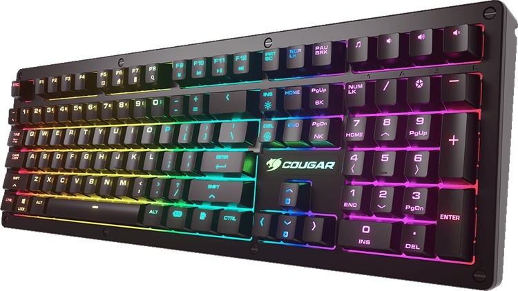 Cougar Puri RGB: механическая клавиатура для киберспортсменов