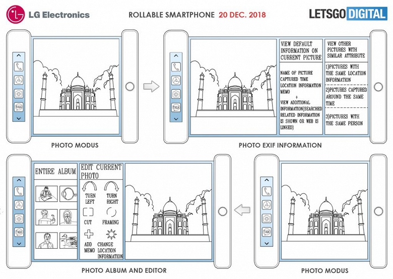 LG готовит к выпуску смартфон-свиток