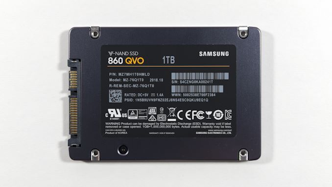 Samsung SSD 860 QVO 1 ТB и 4 ТB: первый потребительский SATA QLC (1 часть) - 3 Samsung SSD 860 QVO 1 ТB и 4 ТB: первый потребительский SATA QLC (1 часть) - 3