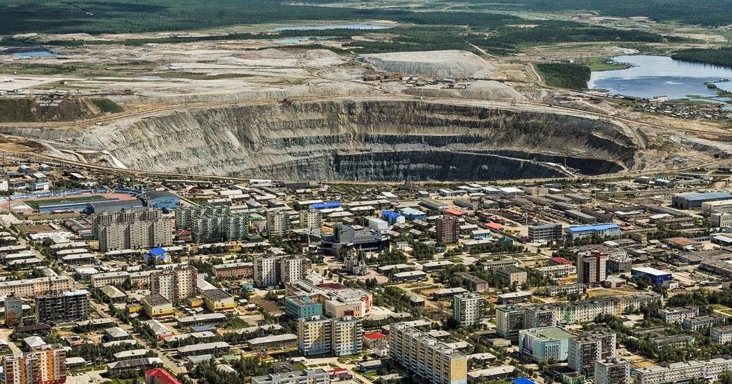 Как выглядит кимберлитовая трубка вблизи Как выглядит кимберлитовая трубка вблизи