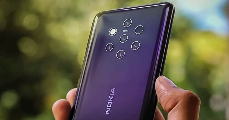 Смартфон Nokia 9 с пятью задними камерами: изображение