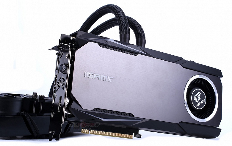 3D-карта Colorful iGame GeForce RTX 2070 Neptune OC оснащена системой жидкостного охлаждения - 1 3D-карта Colorful iGame GeForce RTX 2070 Neptune OC оснащена системой жидкостного охлаждения