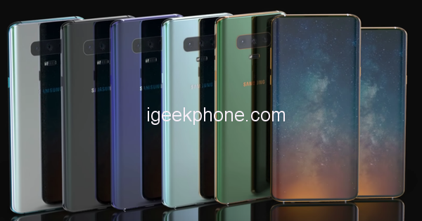 Новые изображения Samsung Galaxy S10