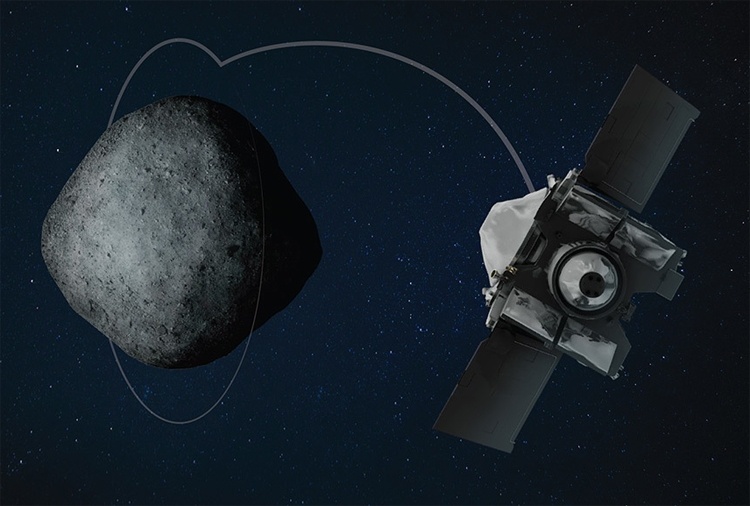 Зонд OSIRIS-REx успешно вышел на орбиту астероида Бенну