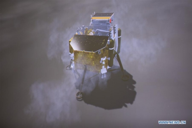 Китай первым посадил космический аппарат на обратной стороне Луны