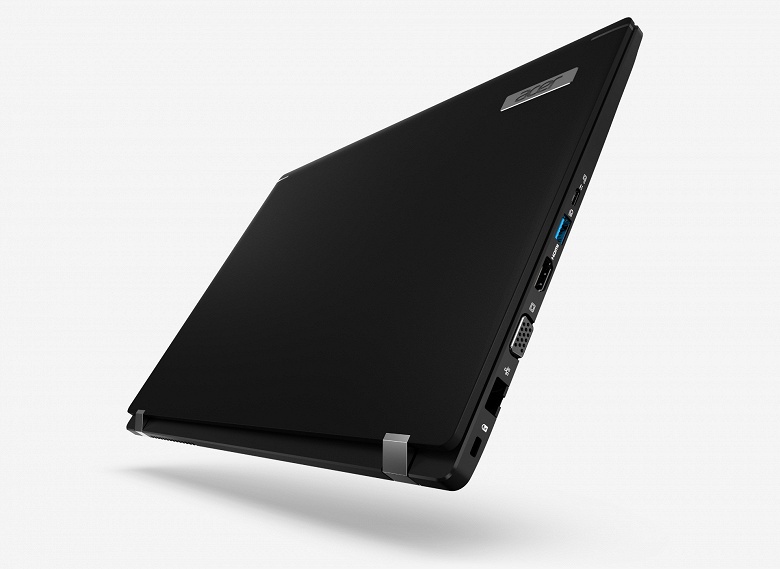 Ноутбук Acer TravelMate X3410: тонкий, лёгкий, ударопрочный и с широким набором портов вплоть до VGA