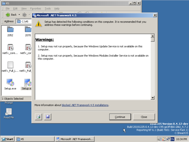 Предупреждения установщика