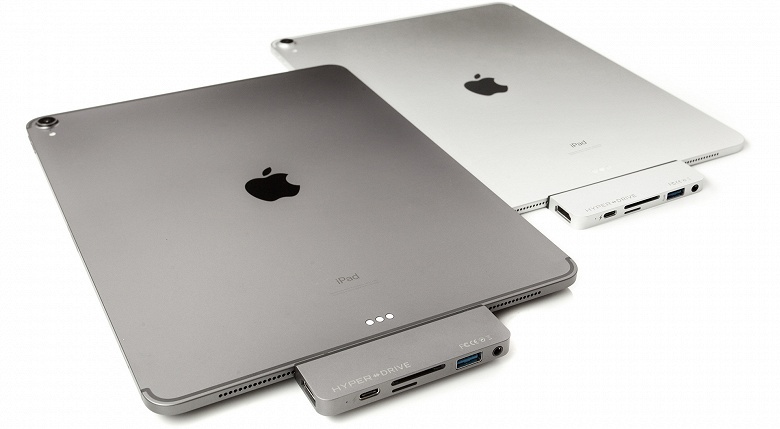 Компания Sanho первой выпускает концентратор USB-C для планшета Apple iPad Pro 2018