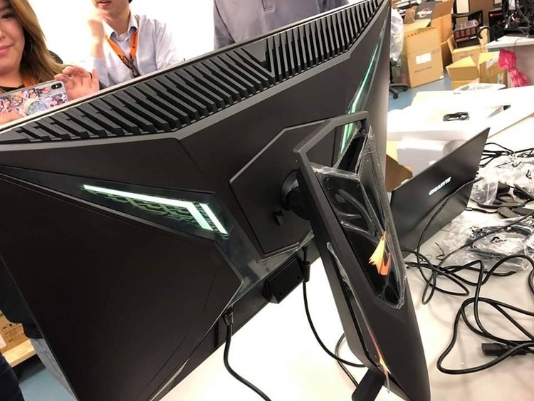 CES 2019: Игровой монитор GIGABYTE Aorus с технологией FreeSync