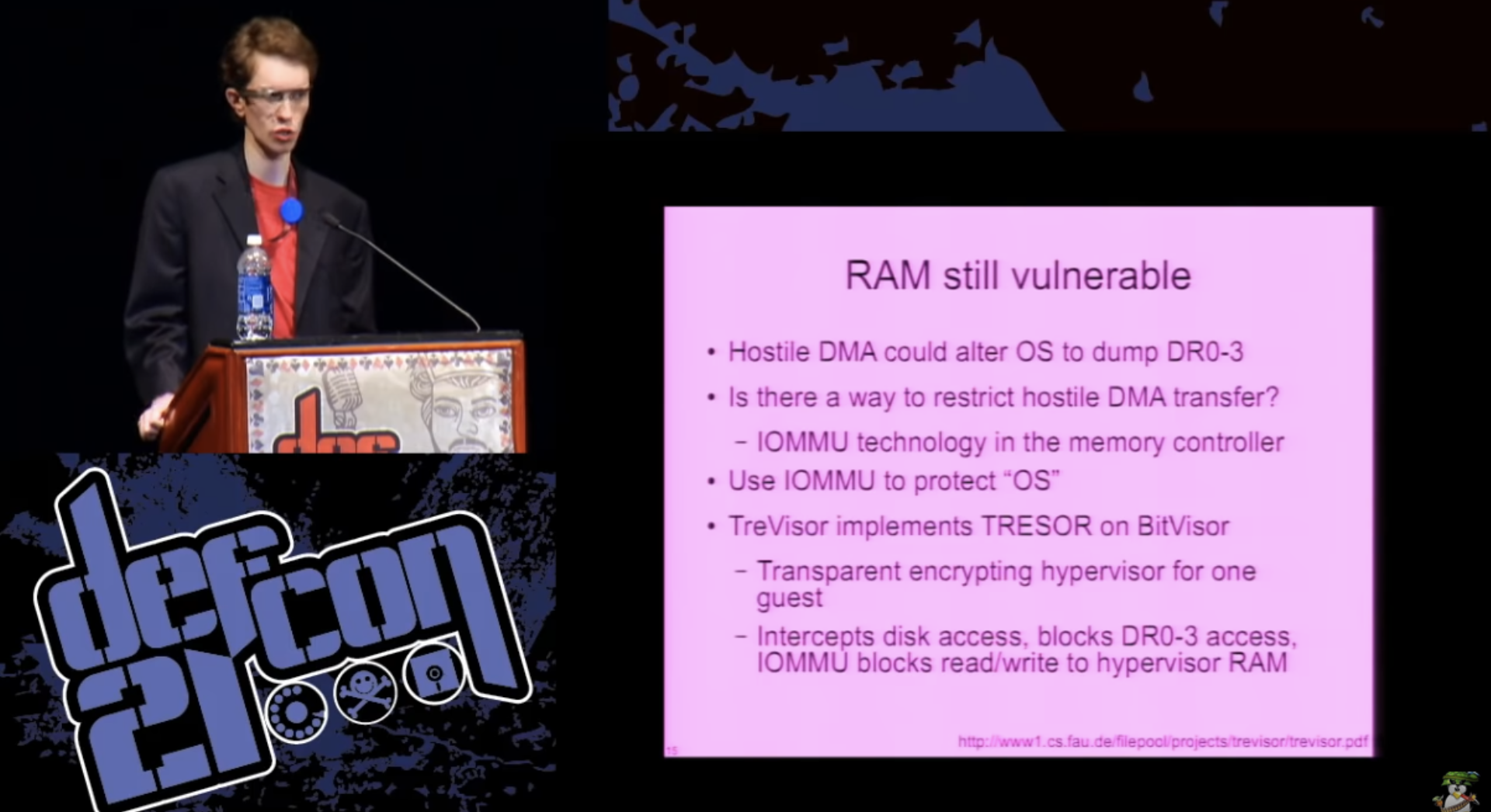 DEFCON 21. Одних паролей недостаточно, или почему «ломается» шифрование диска и как это можно исправить. Часть 1 - 12 DEFCON 21. Одних паролей недостаточно, или почему «ломается» шифрование диска и как это можно исправить. Часть 1 - 12