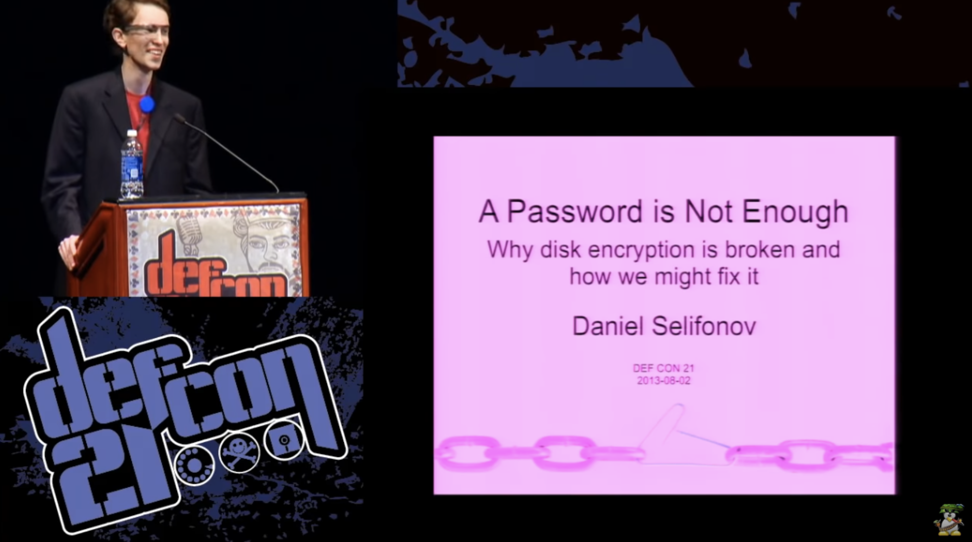 DEFCON 21. Одних паролей недостаточно, или почему «ломается» шифрование диска и как это можно исправить. Часть 1 - 1 DEFCON 21. Одних паролей недостаточно, или почему «ломается» шифрование диска и как это можно исправить. Часть 1 - 1