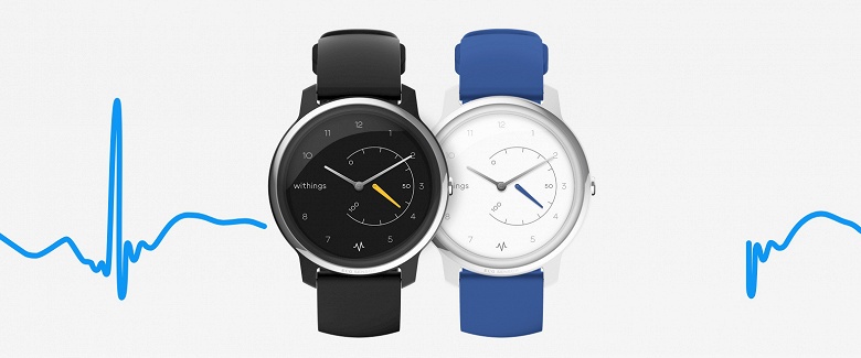 Withings Move ECG &mdash; трекер активности с возможностью получения ЭКГ, годовой автономностью и ценой всего в 130 долларов