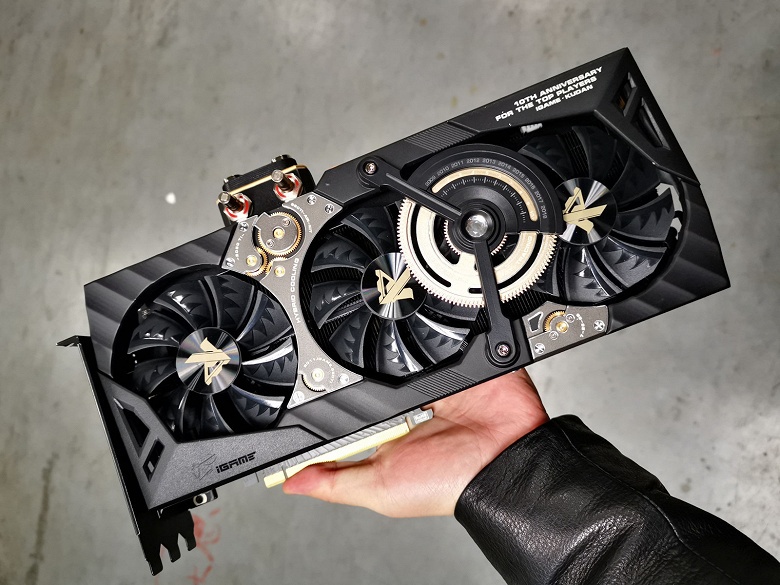 Фотогалерея дня: 3D-карта Colorful GeForce RTX 2080 Ti Kudan