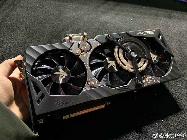 Фотогалерея дня: 3D-карта Colorful GeForce RTX 2080 Ti Kudan