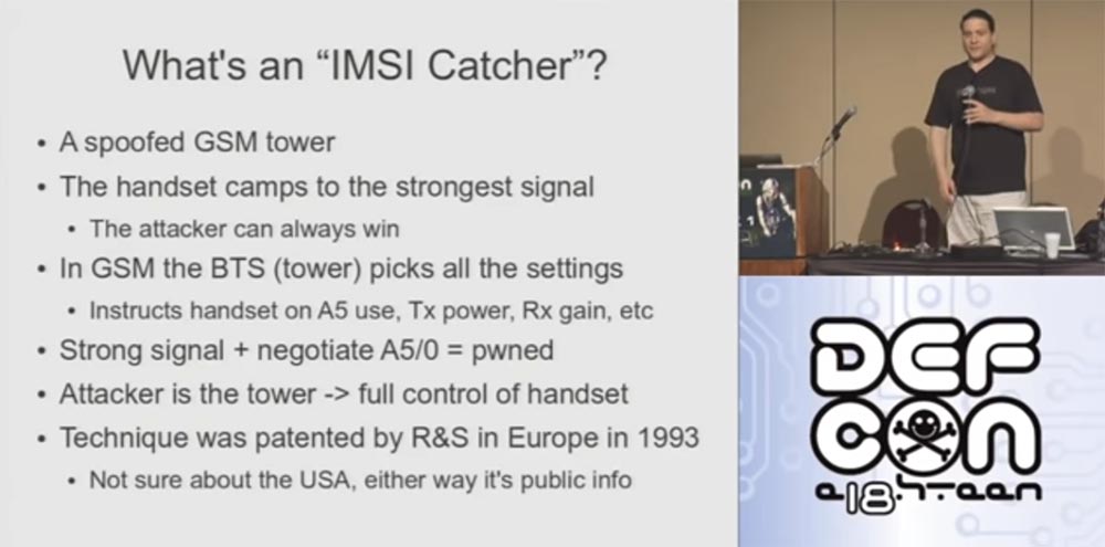Конференция DEFCON 18. Практический шпионаж с помощью мобильного телефона. Часть1 - 3