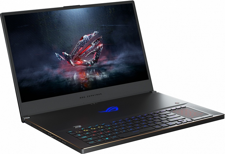 Ультратонкий игровой ноутбук Asus ROG Zephyrus S GX701 оснащен 3D-картой Nvidia GeForce RTX 2080 Max-Q