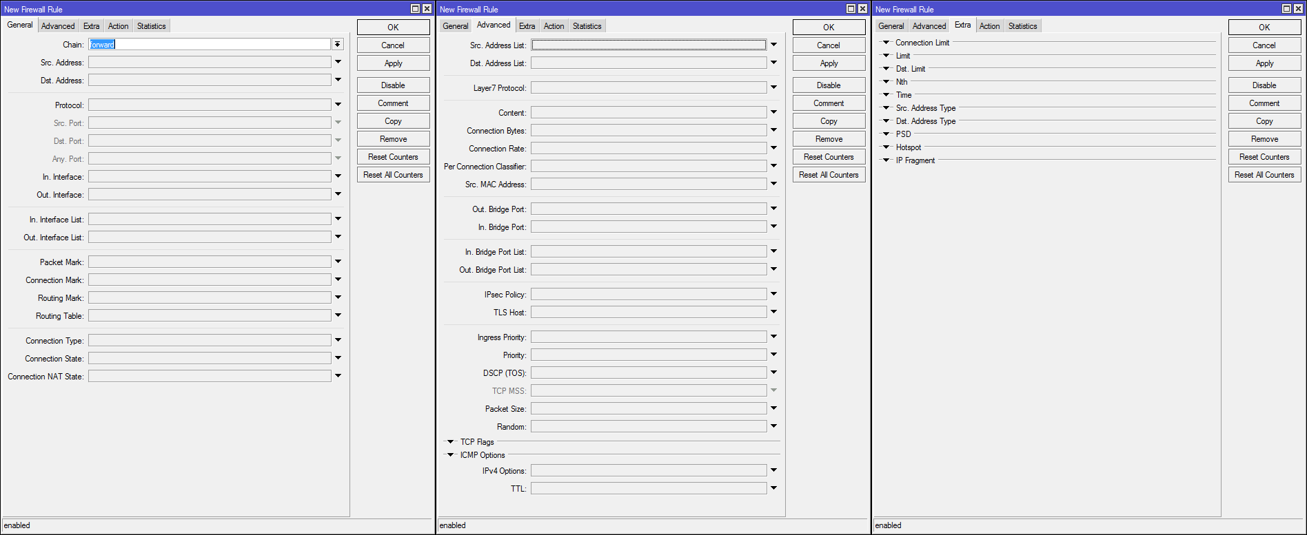 Введение в Layer 3 Firewall MikroTik - 19