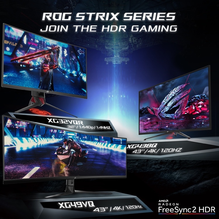 CES 2019: Мониторы ASUS ROG Strix XG HDR размером до 49 дюймов