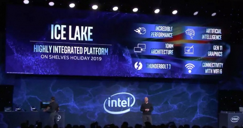 Intel анонсировала свои первые массовые 10-нанометровые процессоры Ice Lake &ndash; они предназначены для ноутбуков