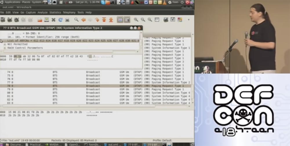 Конференция DEFCON 18. Практический шпионаж с помощью мобильного телефона. Часть 2 - 4