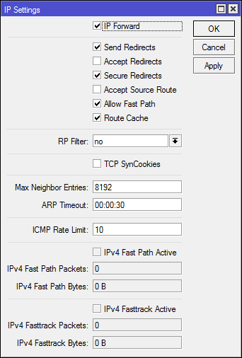 Пара слов про FastPath и FastTrack в MikroTik - 9