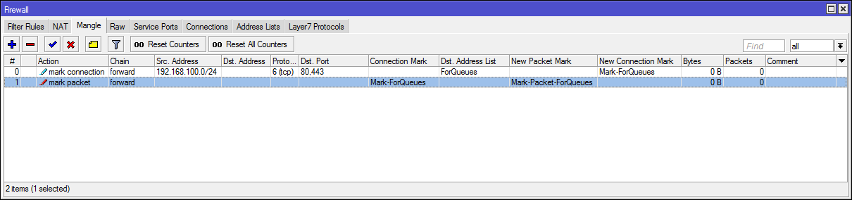 Гайд по Simple Queues в Mikrotik - 22