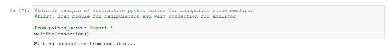 Удалённое управление эмулятором Fceux с помощью Python - 2