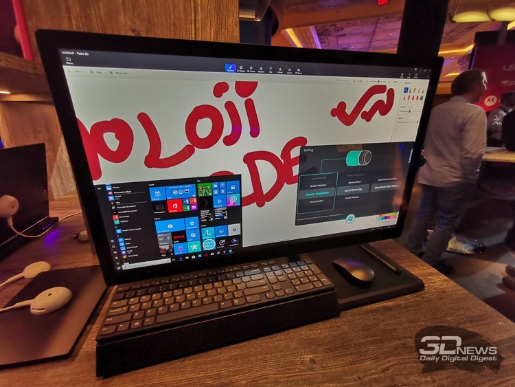 CES 2019: Моноблок Lenovo Yoga A940 с уникальной конструкцией