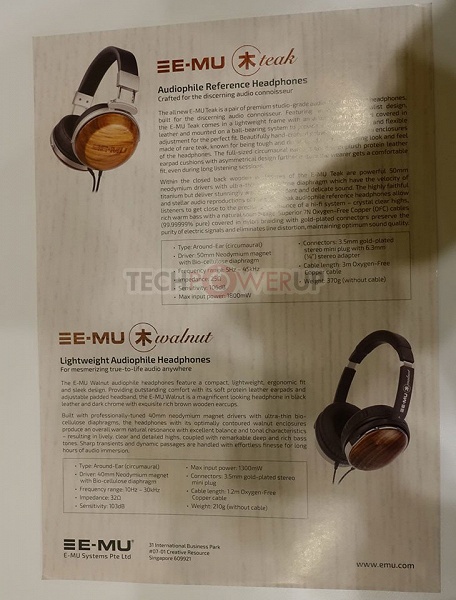 Creative E-MU Teak и E-MU Walnut &mdash; аудиофильские наушники со сменными деревянными корпусами