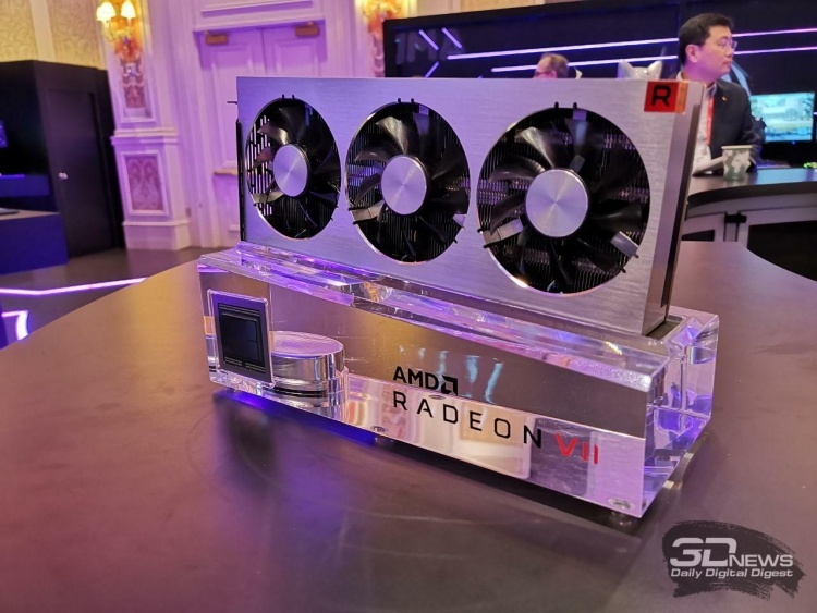 Не ждали? Компания AMD представила флагманскую видеокарту Radeon VII