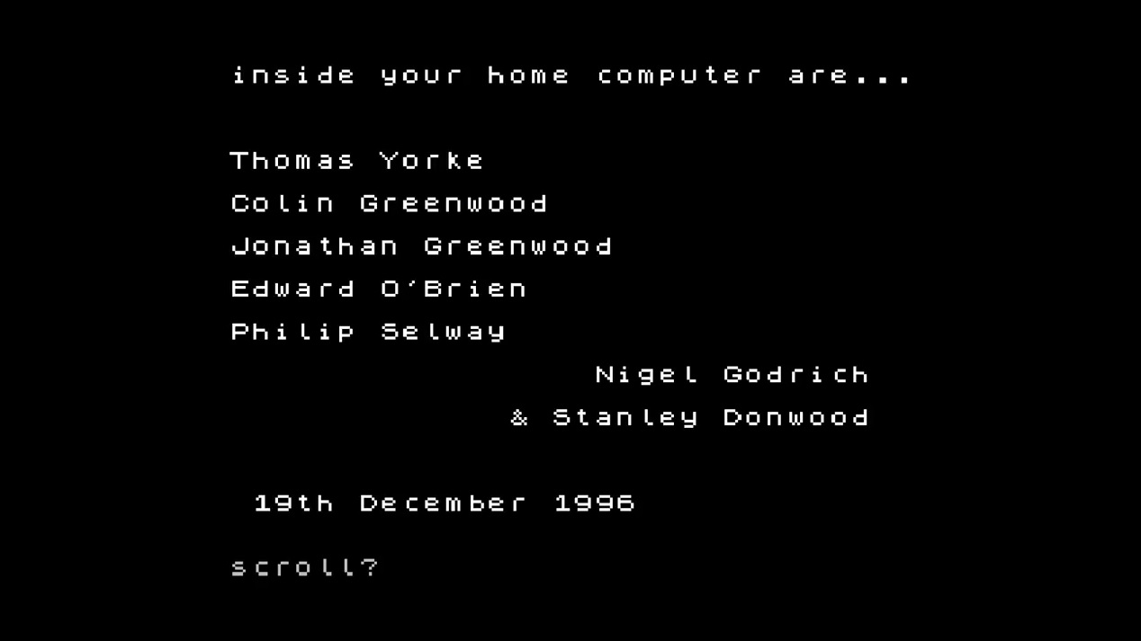 Пасхалки для ZX Spectrum — в музыкальном альбоме и фильме - 8