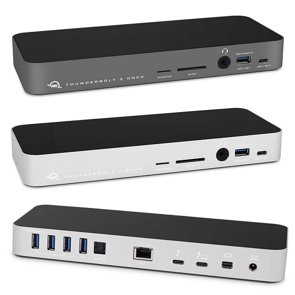 Стыковочная станция OWC Thunderbolt 3 Dock стоит 299 долларов