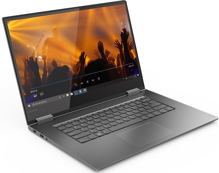 CES 2019: Ноутбук Lenovo Yoga C730 получил дисплей AMOLED 4К